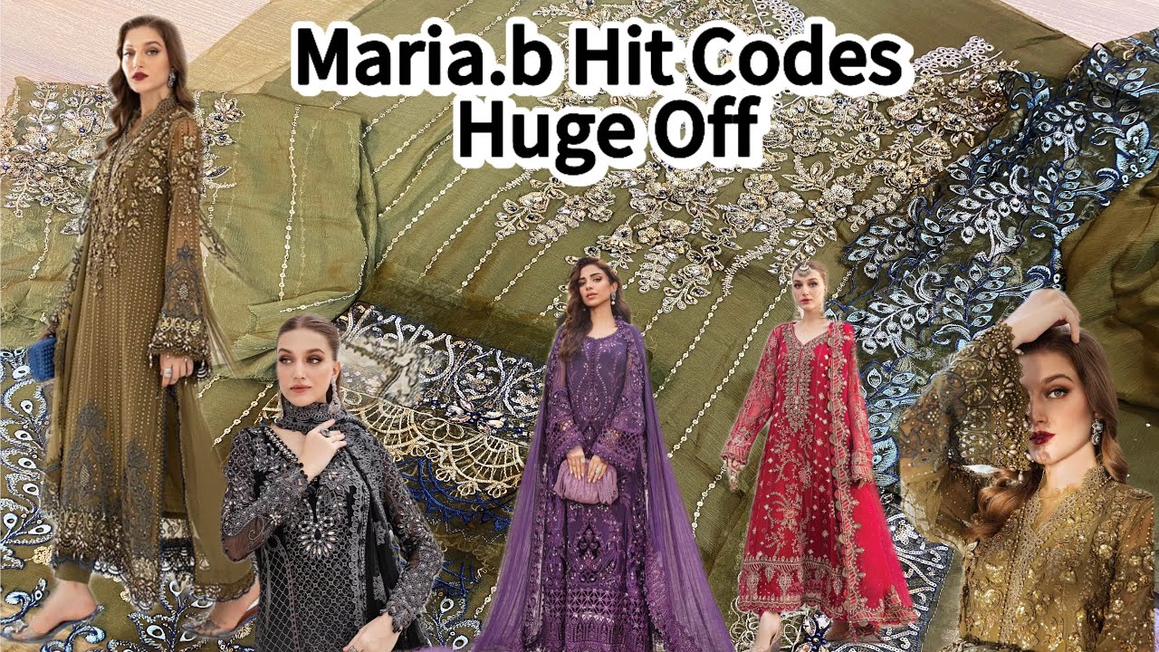 34000rs Wala Code 11500rs Mein 🔥|| Maria.b Chiffon Collection || Pakistani Wedding Dupes 😍