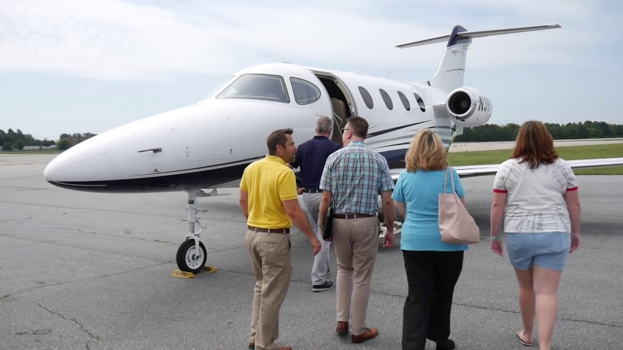 P1D ride along Preview- Mark's Flight in a private jet