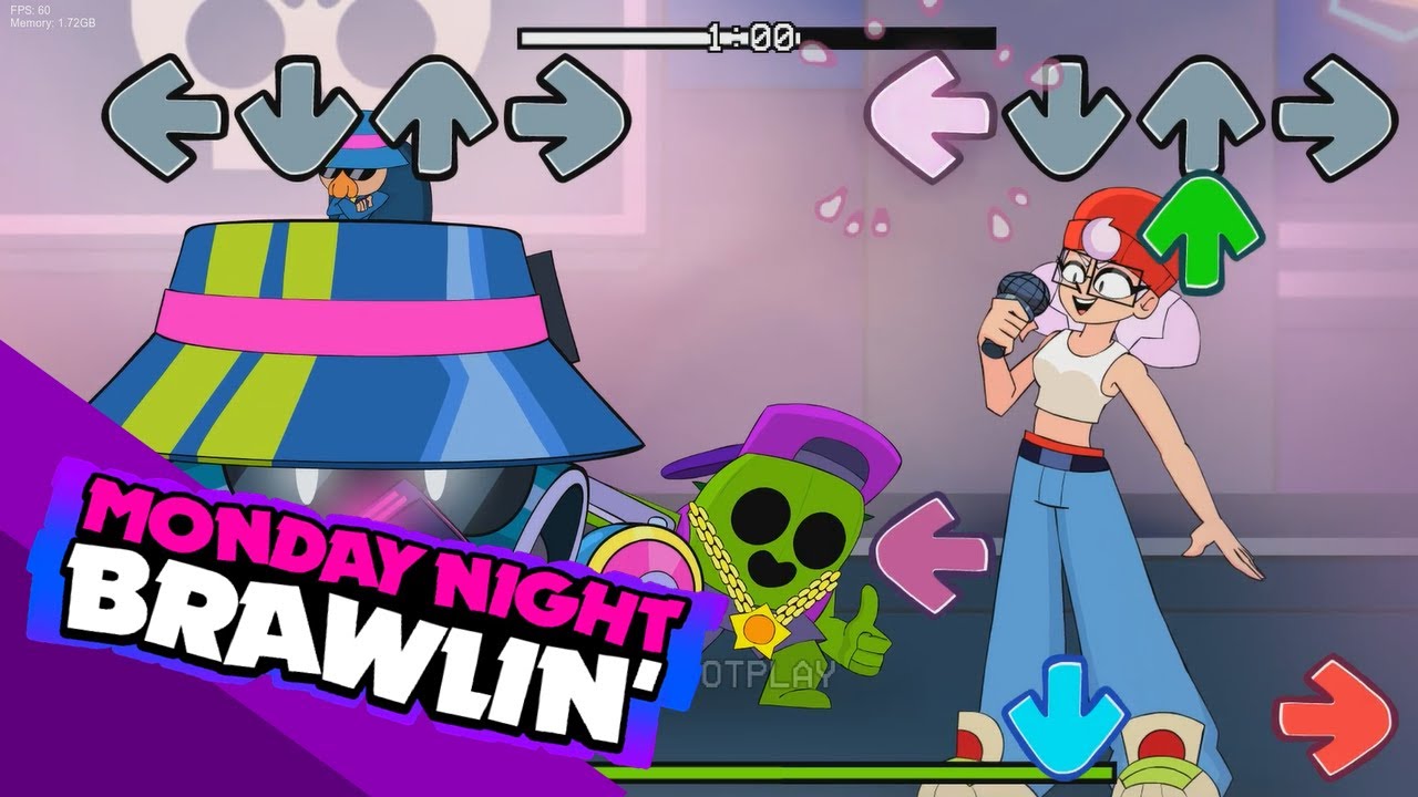 Monday Night Brawlin' &mdash; ПОЛНЫЙ ГЕЙМПЛЕЙ