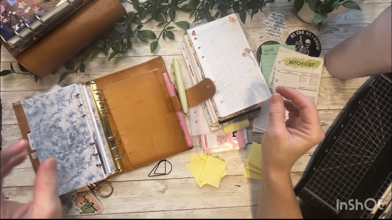 Step 1: cleaning my planner out  / getting back to functional / personal rings / #plannercommunity