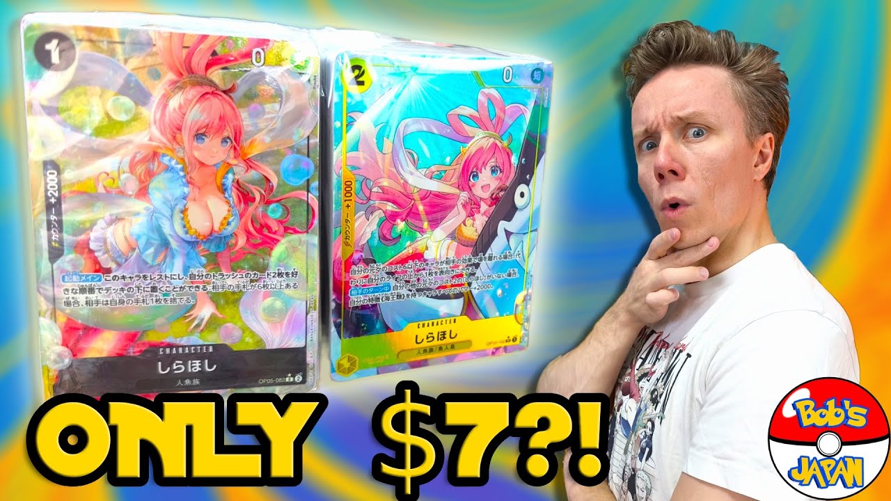 Я купил 2 японских One Piece TCG Oripa в Surugaya по 500 йен за штуку. Что я на это напутал? 🔥