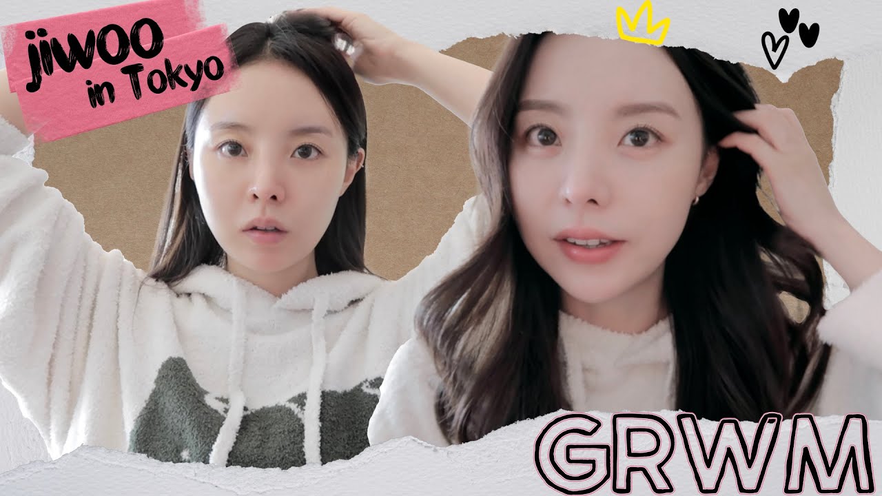 지우의 GRWM💫 | 퍼스널컬러 진단 후 첫 겟레디🫢🎨 | 봉고데기 말며 수다💇🏻‍♀️ (ENG/JPN)