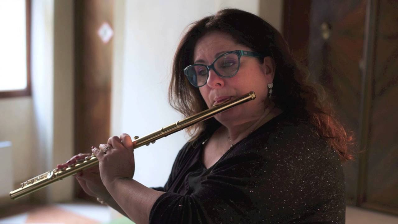 Monica Finco flauto Angelo Boschian Gioco di pazienza studio per flauto solo