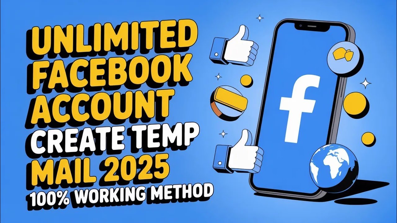 Unlimited Facebook ID Create Method 2025 | 100% Working Trick #viralvideo​​ ​#trending​ #faceboo​k​