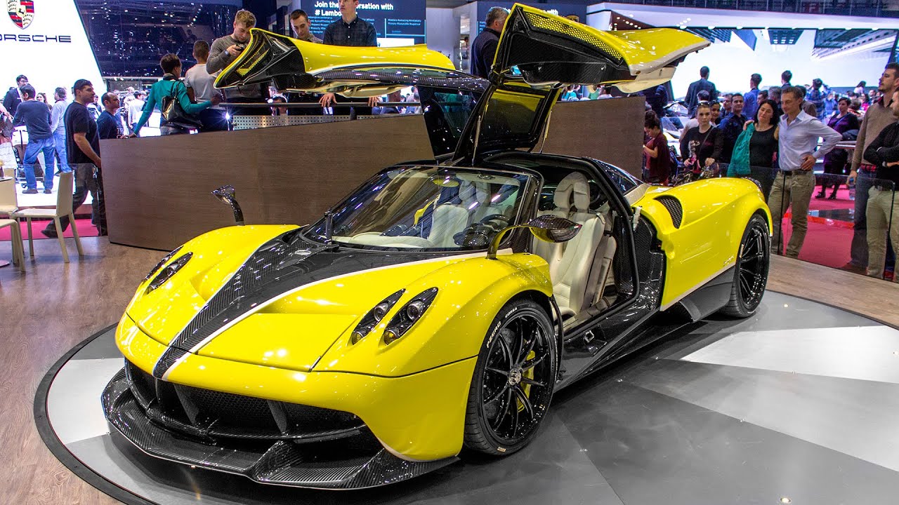 PAGANI HUAYRA PACCHETTO TEMPESTA - GENEVA MOTOR SHOW 2016 HQ