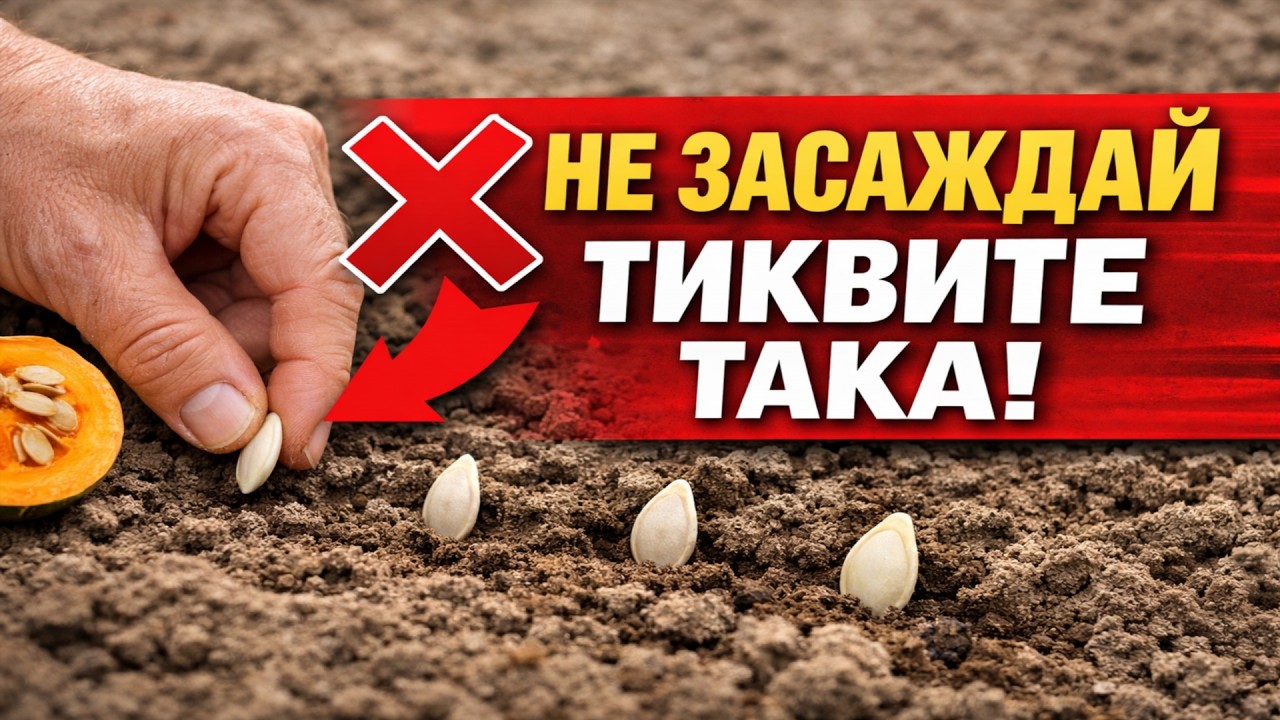 Засади тиквата по този начин? Ще съжаляваш горчиво! Виж тайната на фермерите, която УТРОЯВА реколта