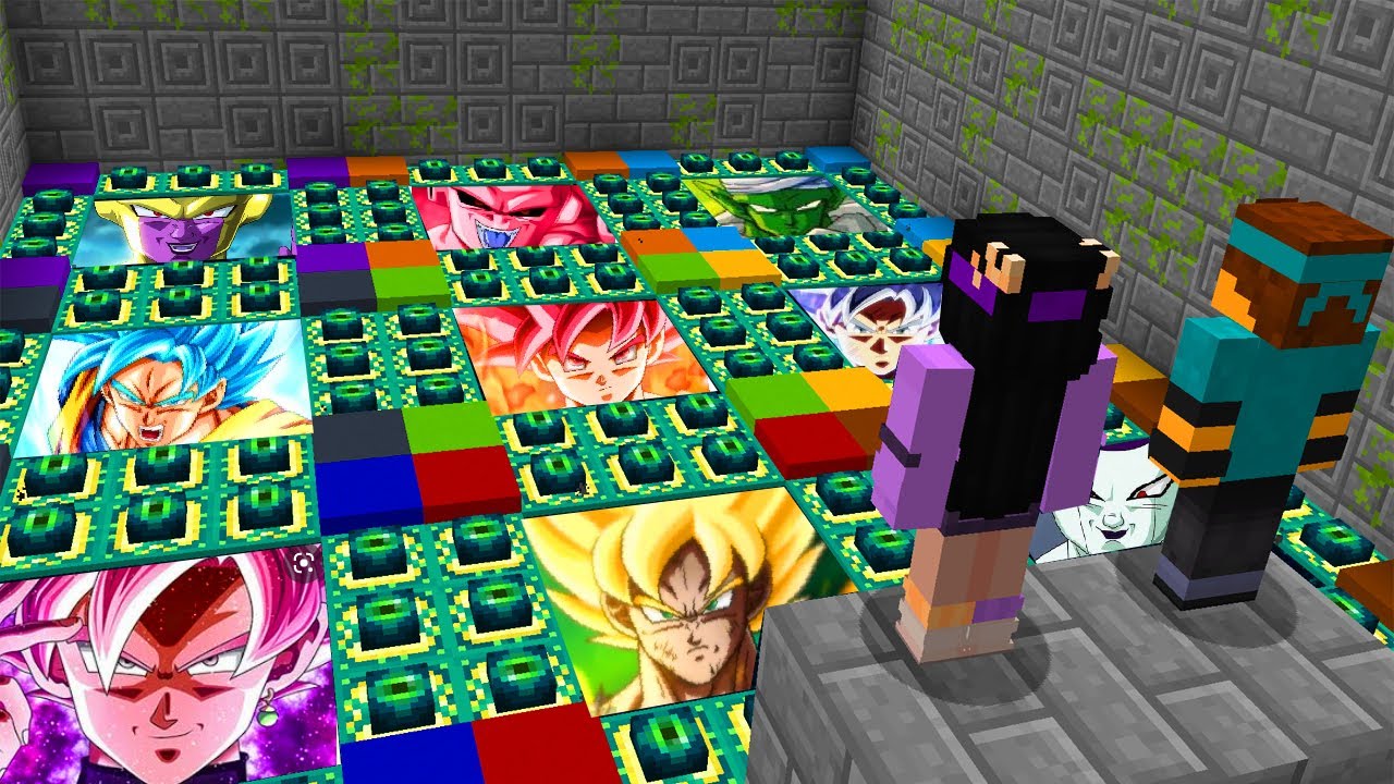 NÃO ESCOLHA O PORTAL ERRADO DO DRAGON BALL no MINECRAFT!