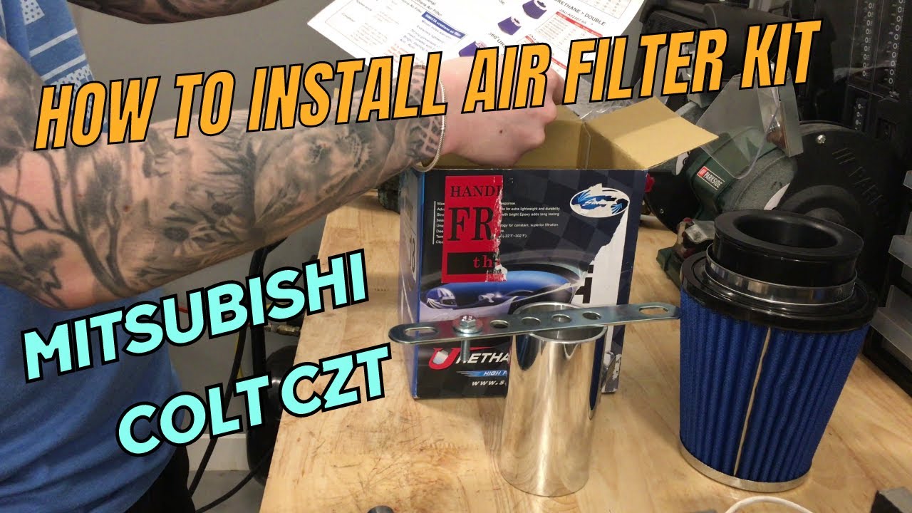 How to install air filter kit - Mitsubishi Colt CZT - AFKIT-CZT