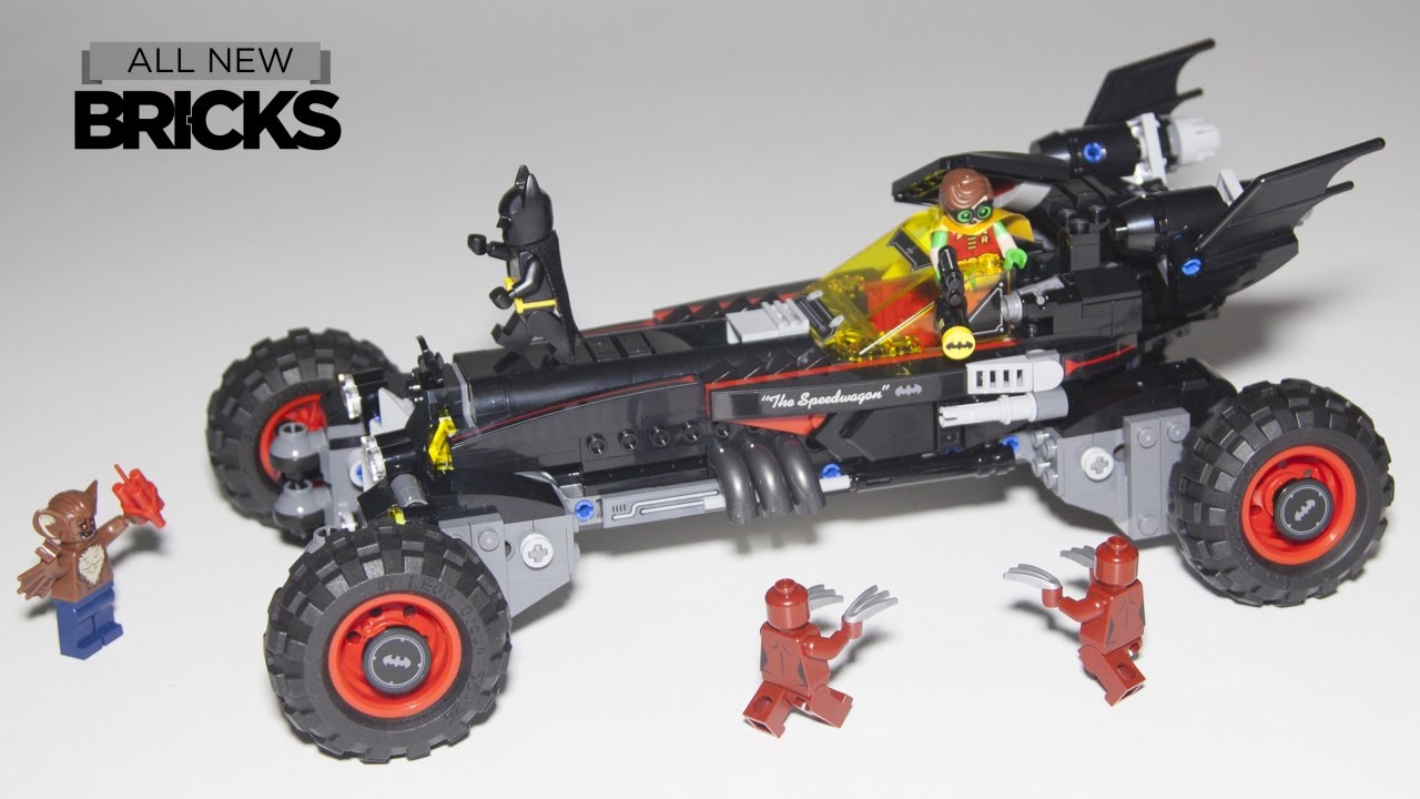Lego Batman Movie 70905 The Batmobile with Bat Merch Gun Speed Build