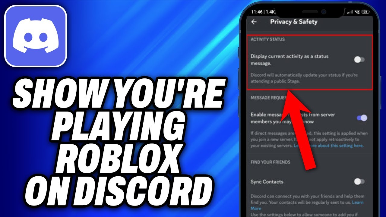 How To Show You re Playing Roblox on Discord Mobile - Easy Fix