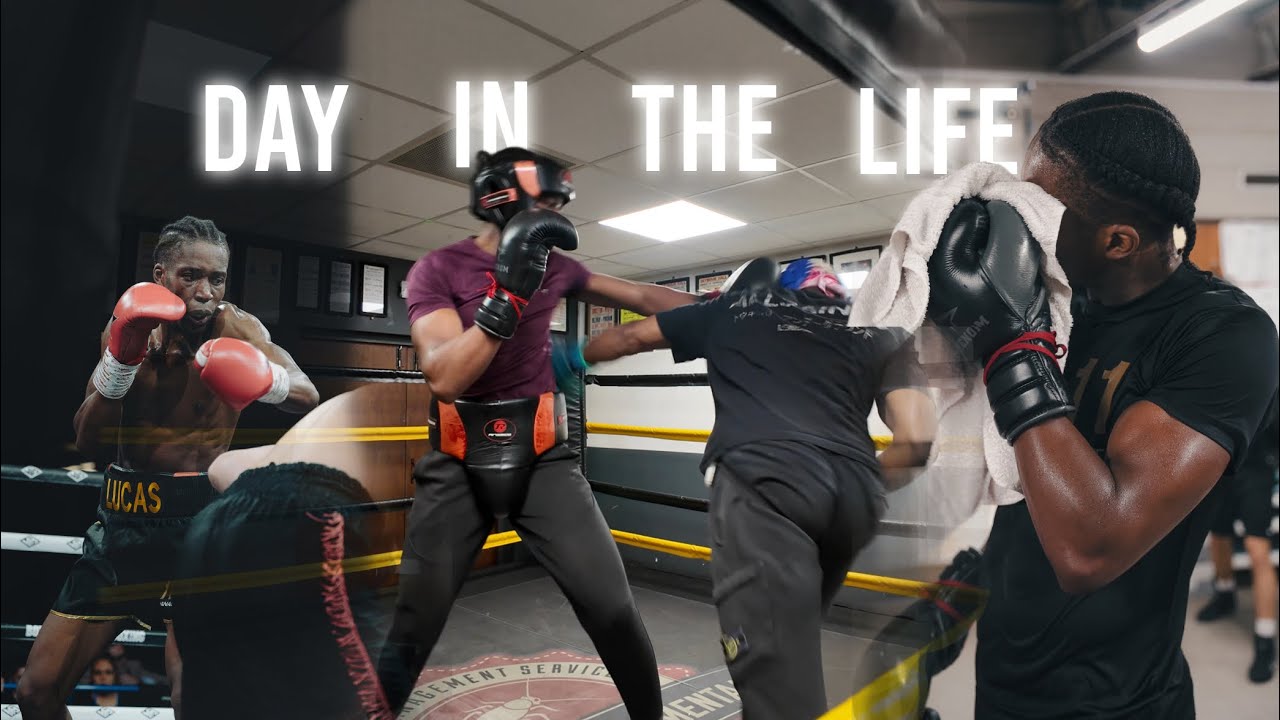 Day In The Life Of A Professional Boxer | First Day In Camp | Lucas Wilson