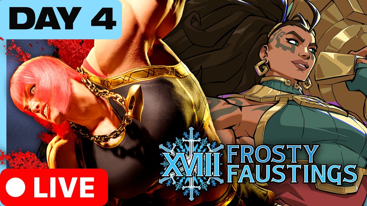 [🔴 LIVE] Frosty Faustings 2026 - Day 4 - SF6 Top 8, 2XKO Top 8, GGST Top 8