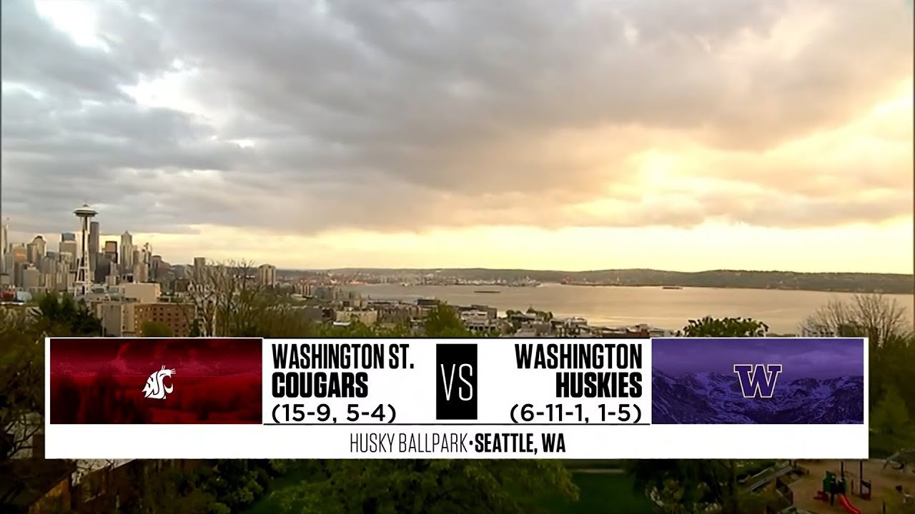WSU Baseball: Highlights at Washington | 3/28/24