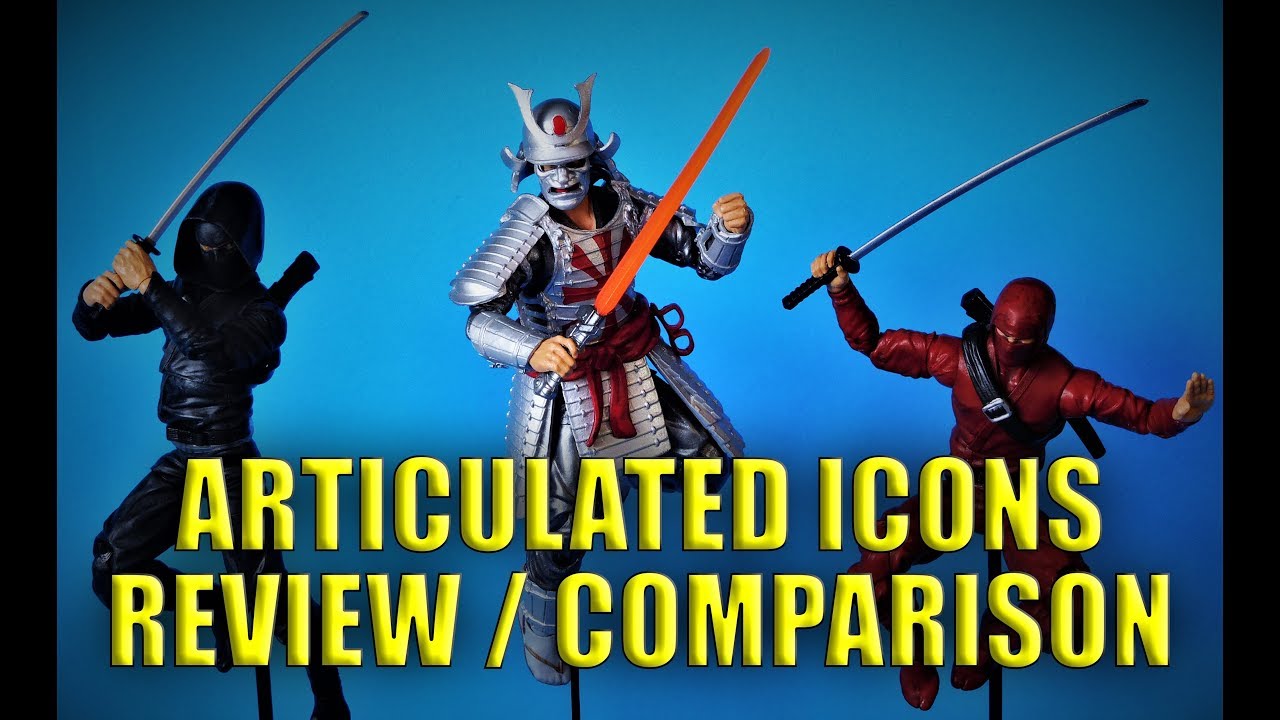 Articulated Icons Feudal Series Figure Review, Marvel Legends Comparison & Custom Silver Samaurai