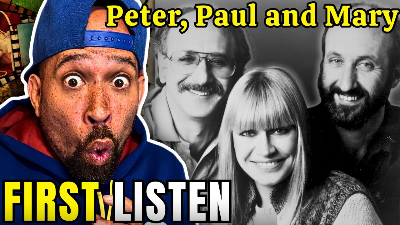 Rapper FIRST time REACTION to Peter, Paul and Mary - Blowing in the Wind! TF just happened...