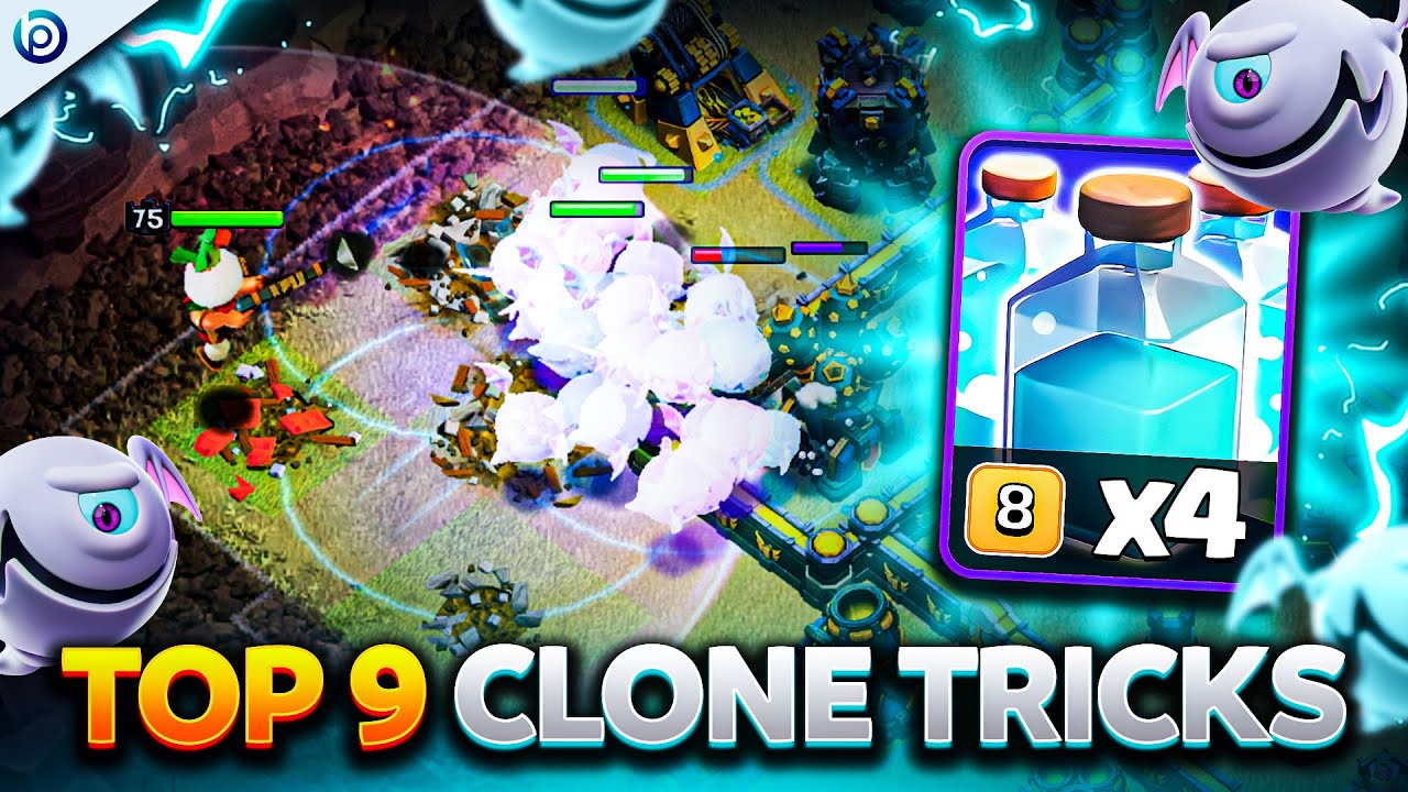 How To MASTER EVERY CLONE TRICK in Clash of Clans