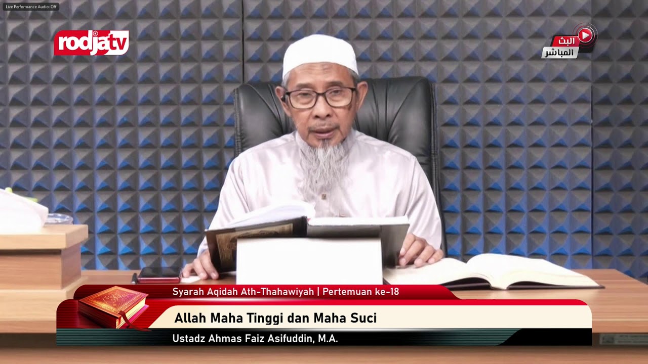 [LIVE] Ustadz Ahmas Faiz Asifuddin, M.A. | Syarah Aqidah Ath-Thahawiyah