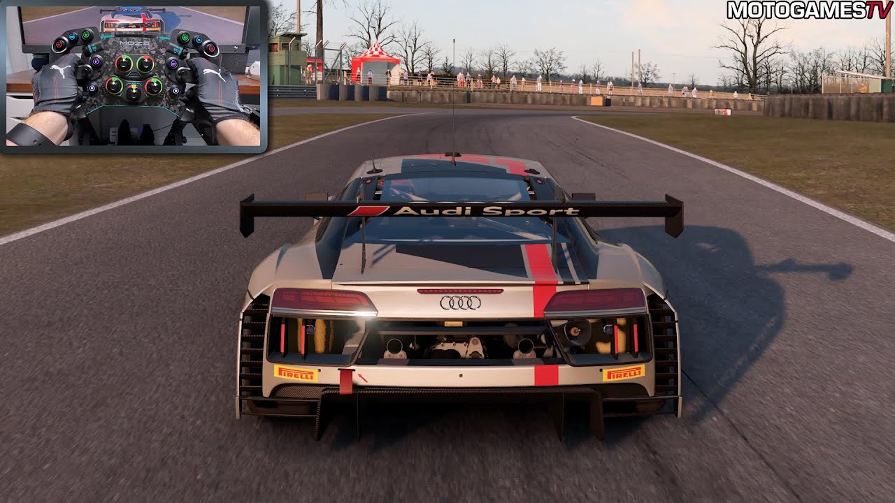 Automobilista 2 - Audi R8 LMS GT3 at Oulton Park | Moza DD R9 Gameplay
