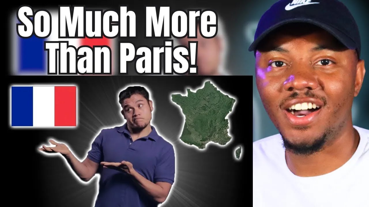 AMERICAN REACTS TO Geography Now! France