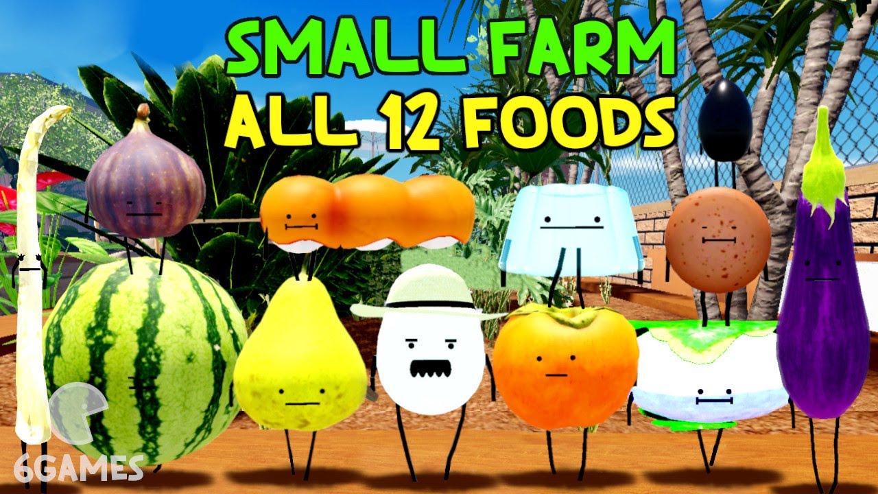 How to get ALL 12 FOODS in Small Farm - Secret Staycation [Roblox]