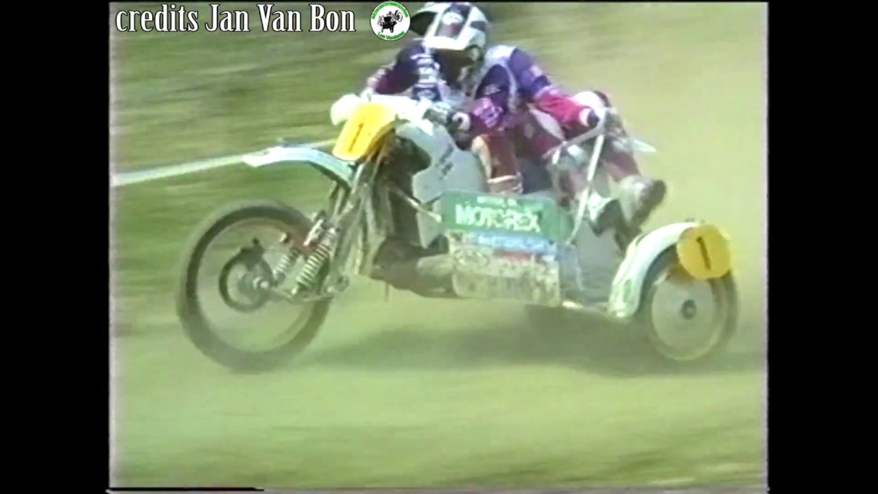 sidecarcross grandprix England /Straitley 1987