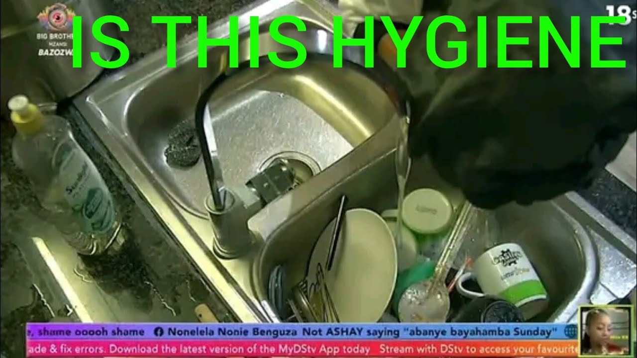 Thandeka dragged for using kitchen sink to wash her face 