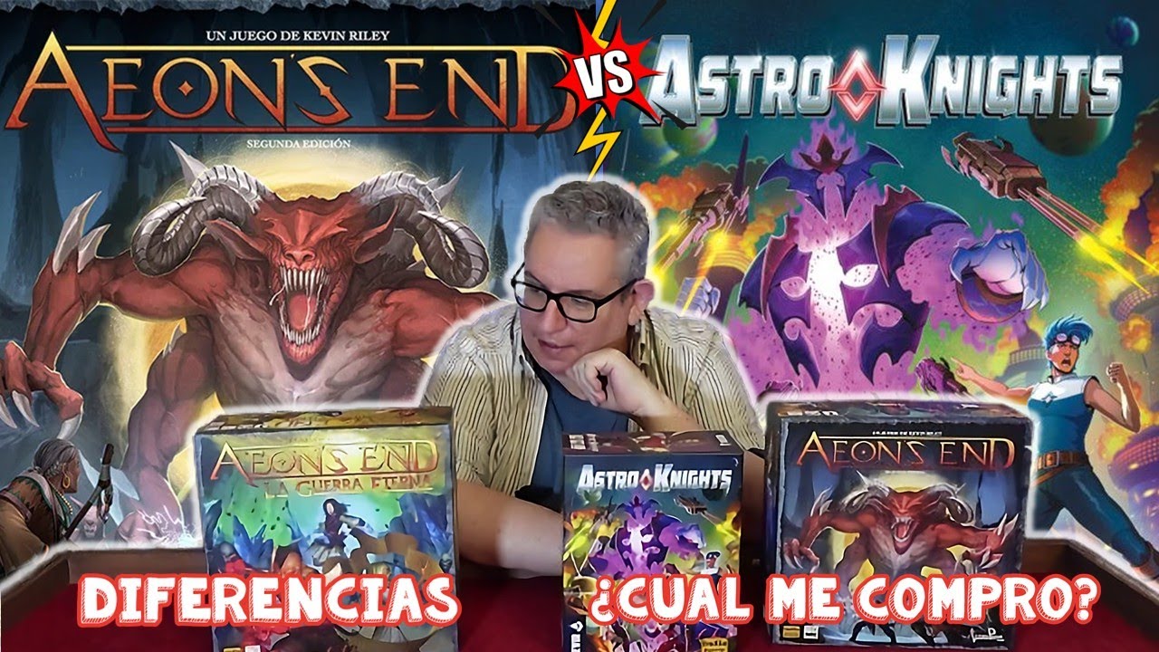 ASTRO KNIGHTS vs AEON'S END | Diferencias | ¿Cuál me compro?