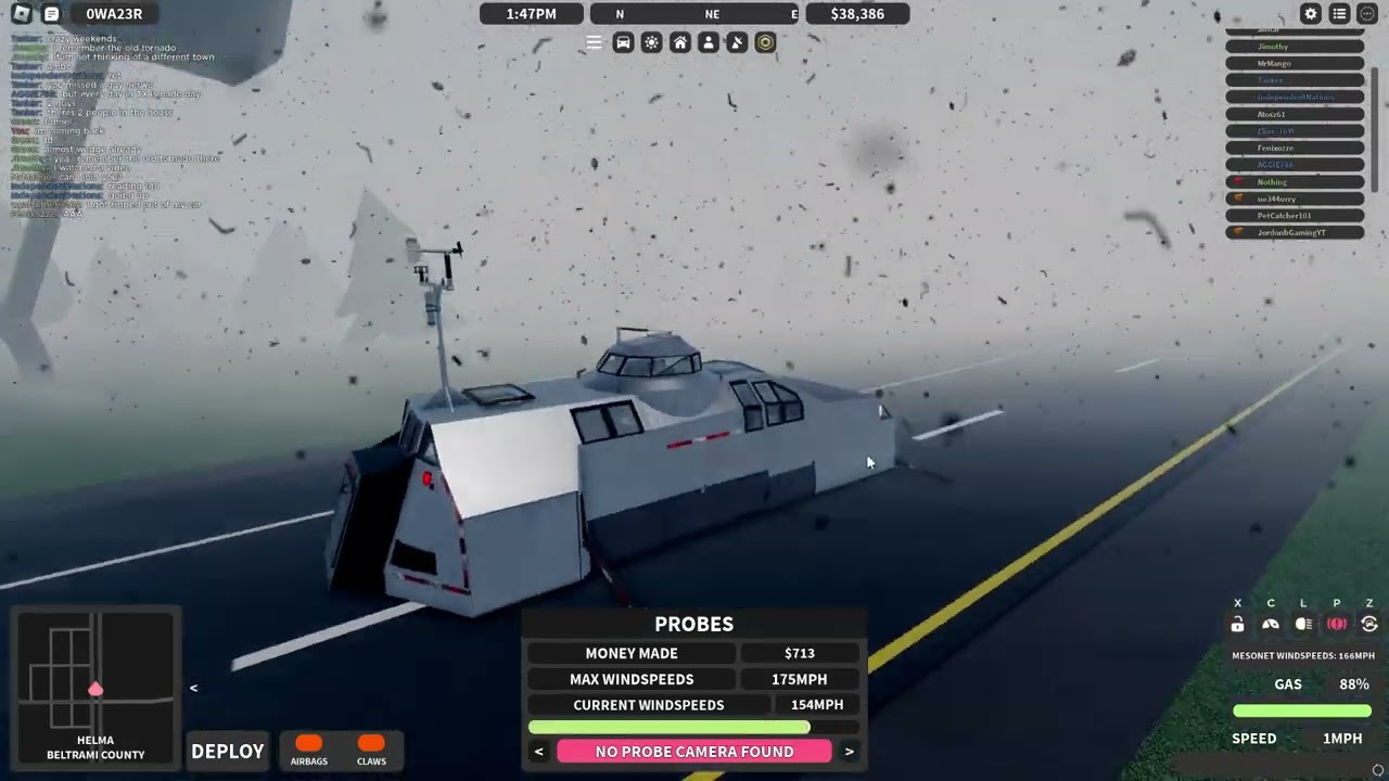 Roblox Twisted Tornado Intercept - Massive Wedge Tornado Throws TIV 1