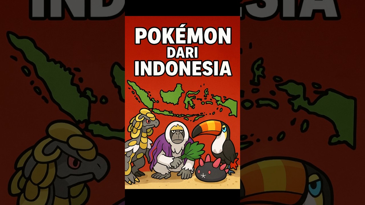 Pokémon dari Indonesia?! 😳🔥 Ternyata Banyak yang Mirip!