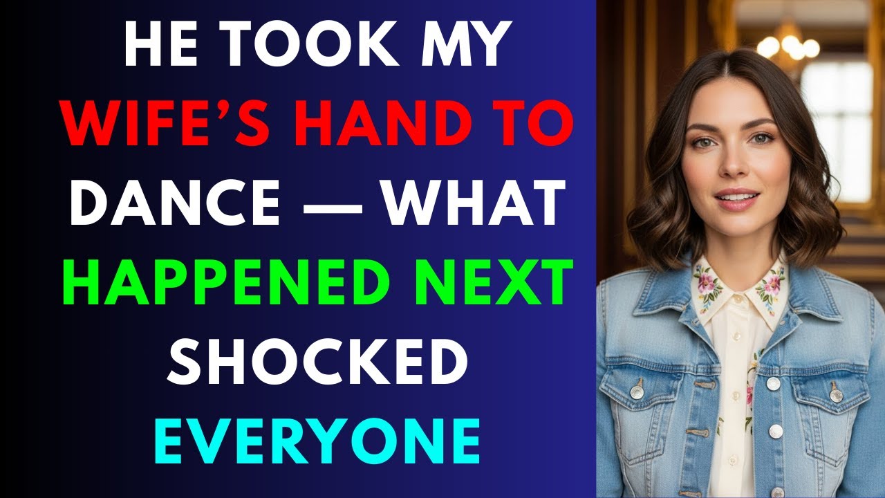 He Took My Wife’s Hand to Dance — What Happened Next Shocked Everyone