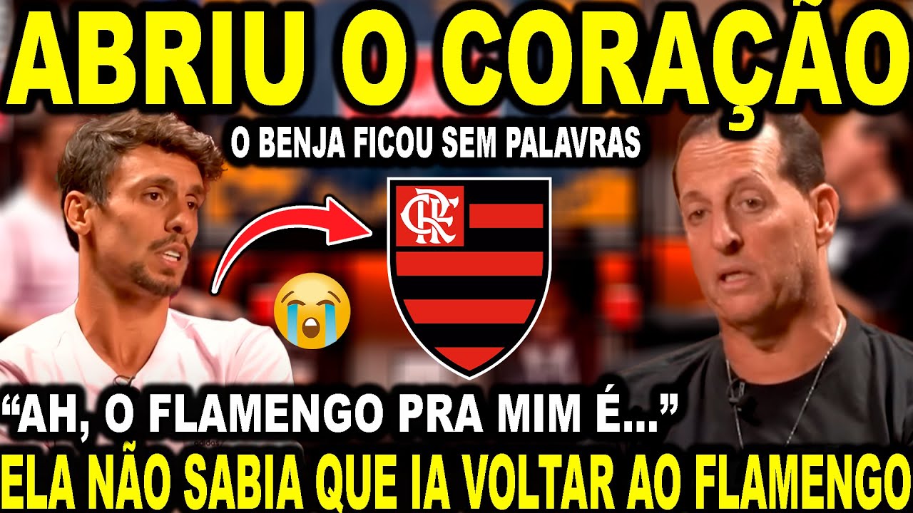 RODRIGO CAIO ABRIU O CARAÃO PARA O FLAMENGO E DEIXOU O BENJA SEM PALAVRAS! 