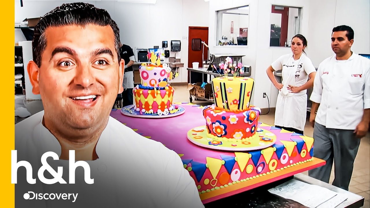 ¡Estos pasteles son verdaderas obras mecatrónicas! | Cake Boss | Discovery H&H