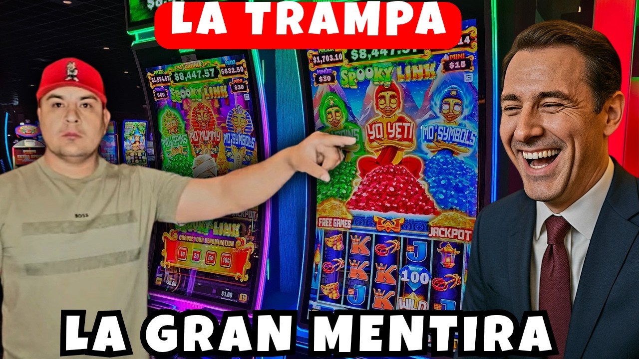 Así Funciona el Engaño de las Maquinas del Casino para que Pierdas Todo tu Dinero