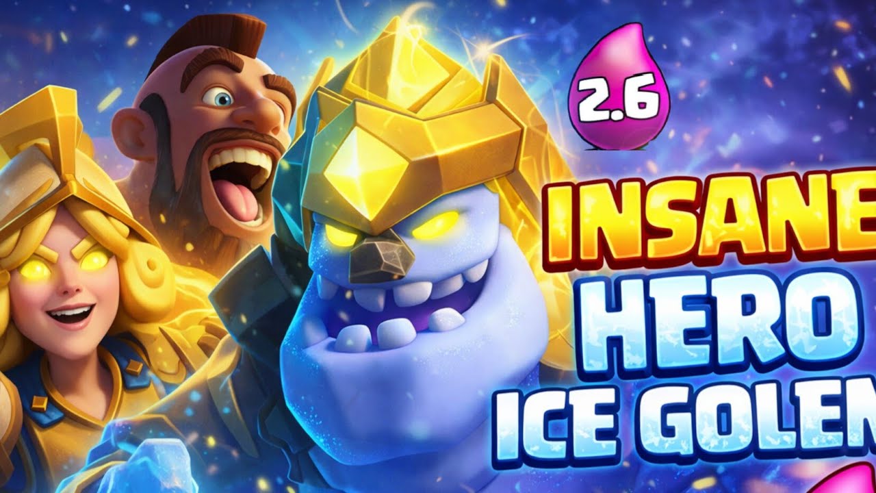 2.6 Hog Cycle Hero ice golem is Broken Gameplay📈✨