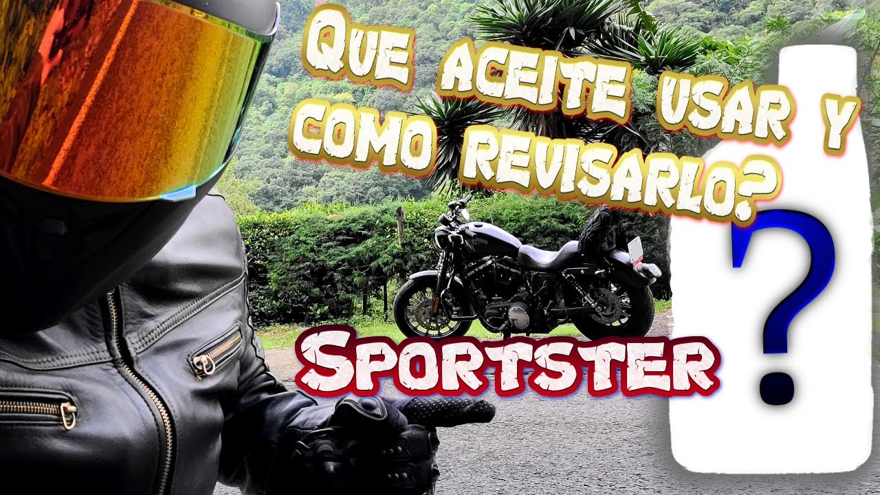 kC_10_Que aceite usar y como revisar el nivel de aceite? Sportster Iron 883 2015