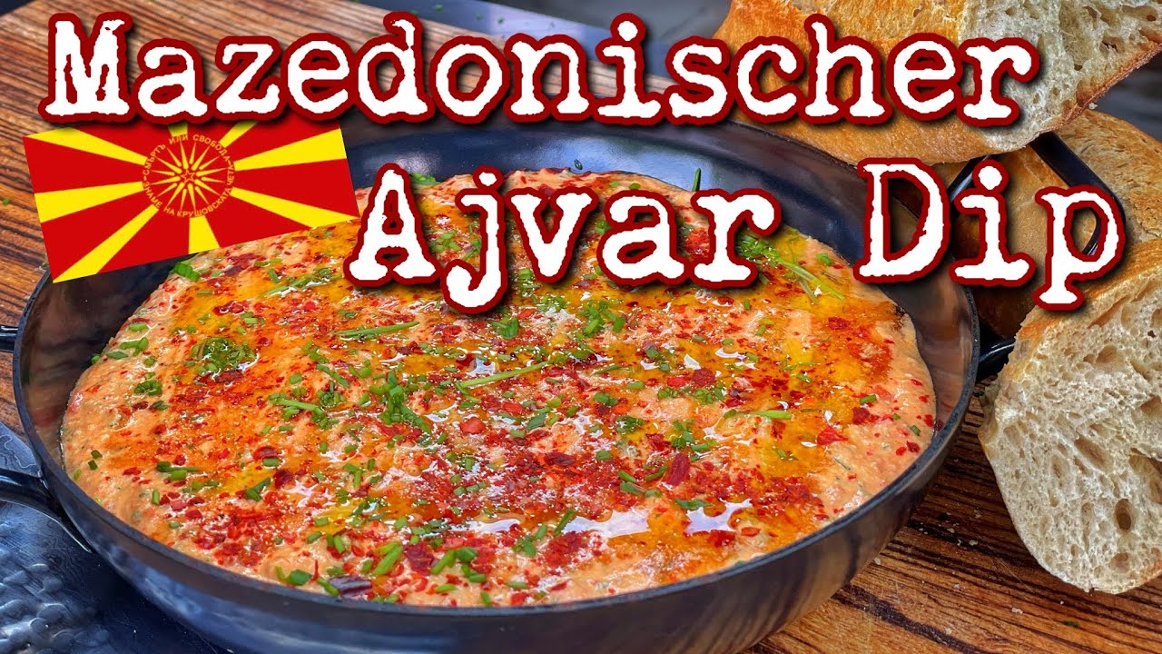 Mazedonischer Ajvar Dip - Westmünsterland BBQ