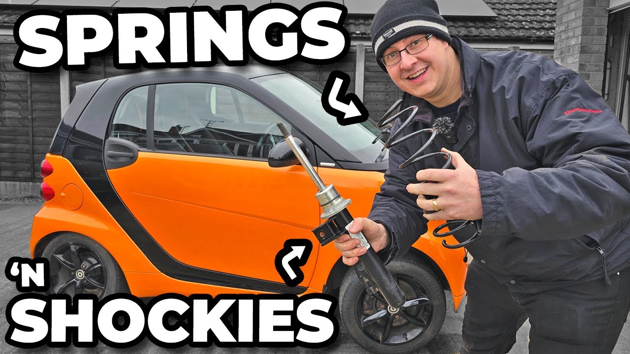 Smart ForTwo 451 BRAND NEW Front Springs & Shock Absorbers