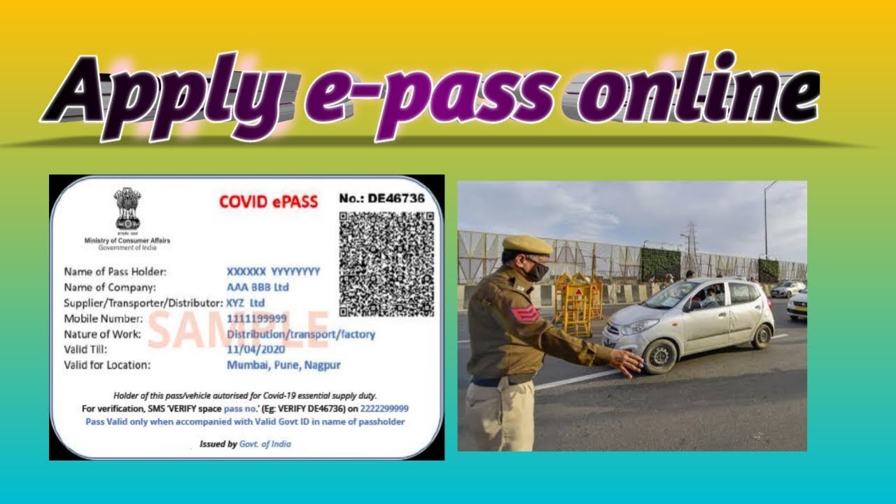 How to apply lockdown travel pass in telugu