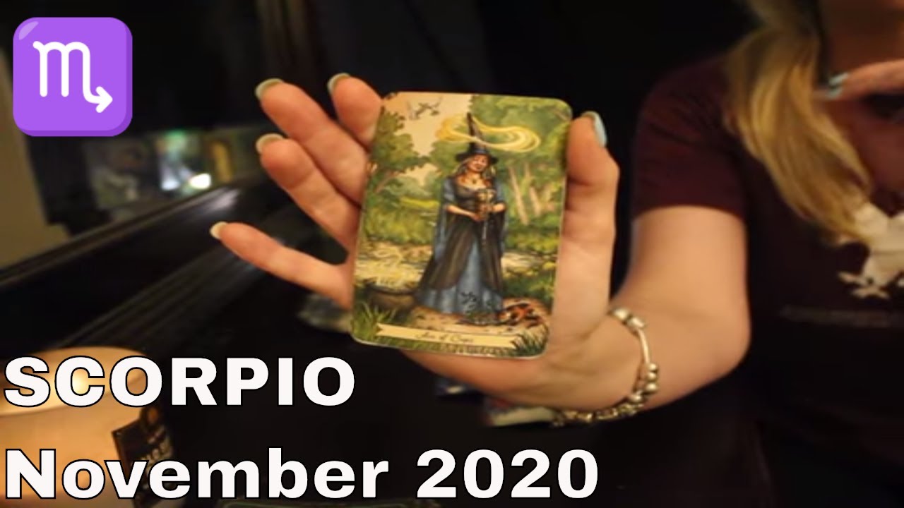 СКОРПИОН: «СЛУЧАЙНО ПРИШЛО В ГОЛОВУ?» ГАДАНИЕ ТАРО ЗА НОЯБРЬ 2020 ГОДА