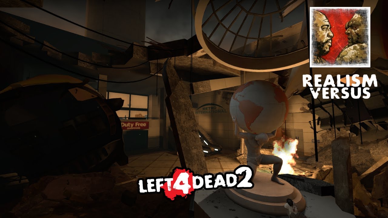 LEFT 4 DEAD 2 - DEAD AIR - REALISM VERSUS