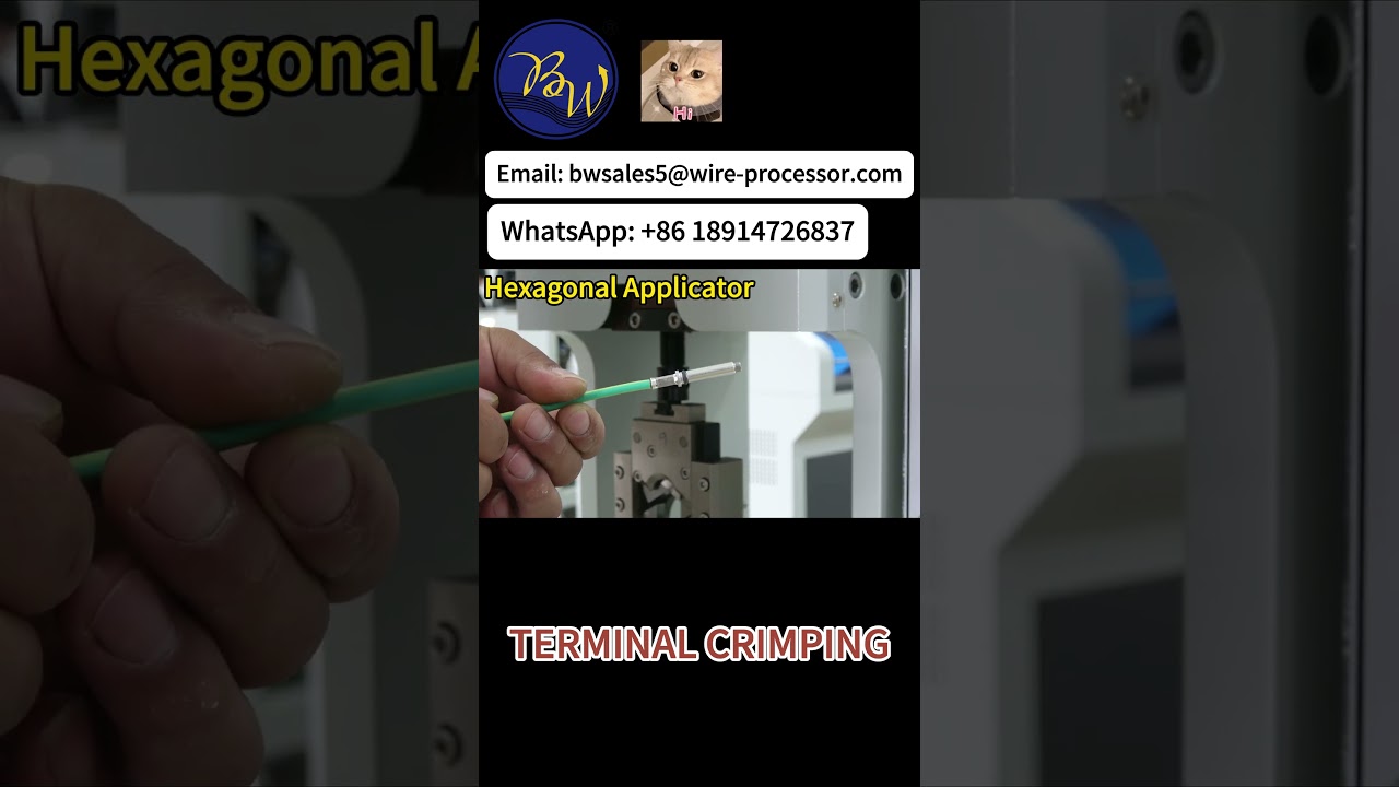 Terminal Crimping Machine With Multiple Applicators 2.5-35mm&sup2; 60KN (BOZWANG)