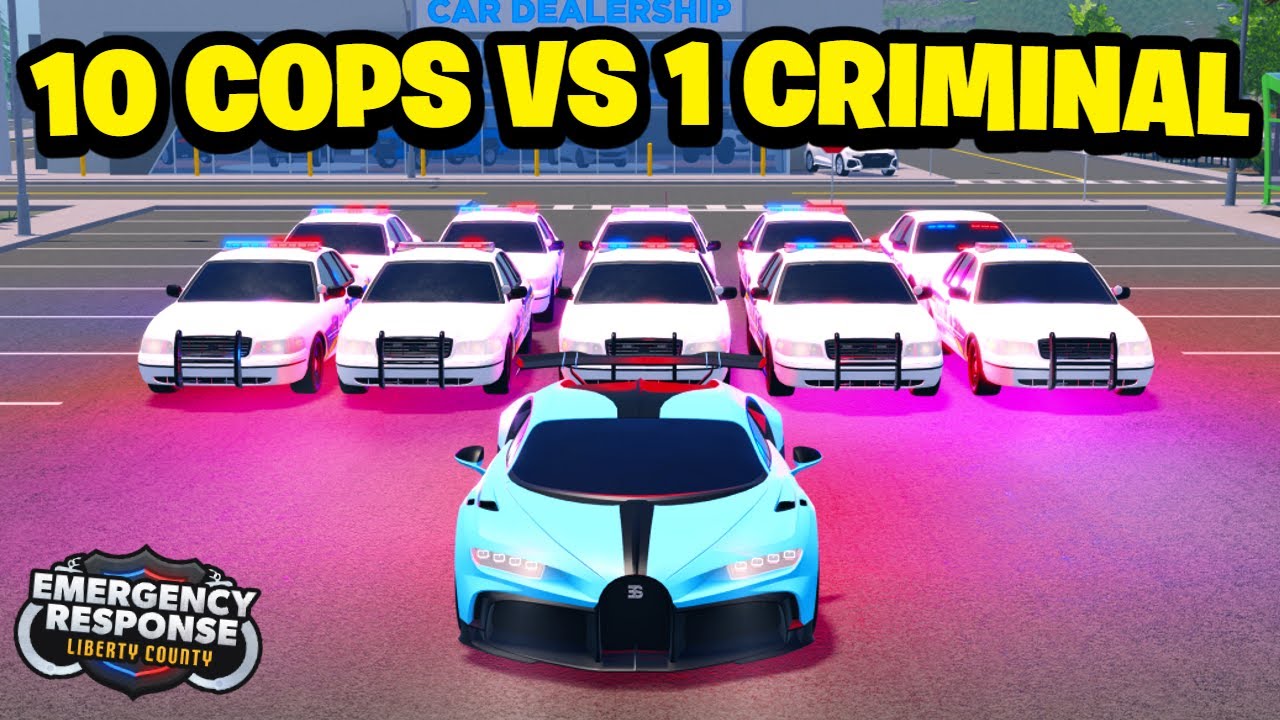 10 Cops VS 1 Bugatti... (Liberty County)
