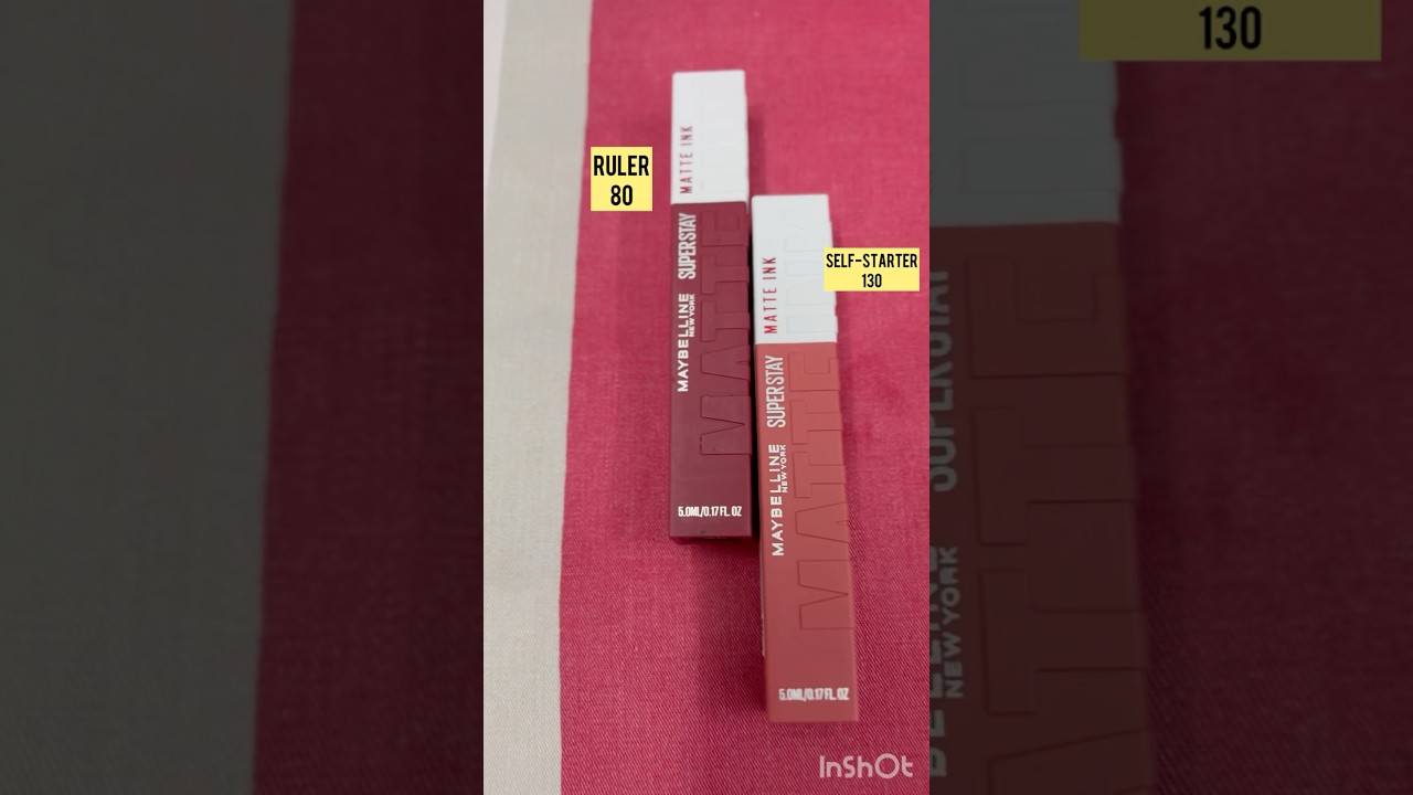Maybelline matte ink lipstick 💄 