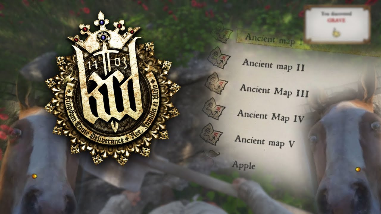 Kingdom Come: Deliverance - Ancient Map Guide! (Treasures of the past DLC)