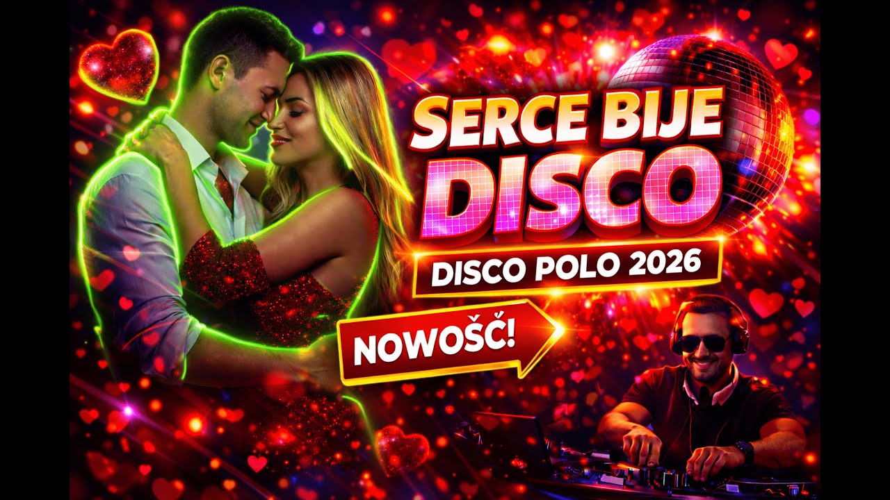 Serce Bije Disco Walentynki  | Taneczny Hit Disco 2026 | Nowa Muzyka Disco Polo || NaParkietRecords