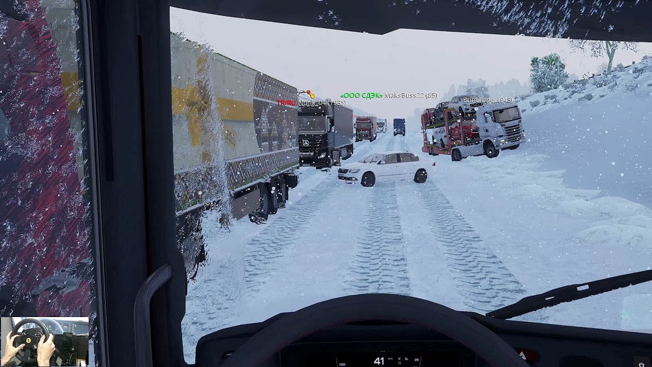 Pasamos Por La Ruta Mas Peligrosa Ahora Nevada y Con Accidentes | #37 ETS2 TruckerMP