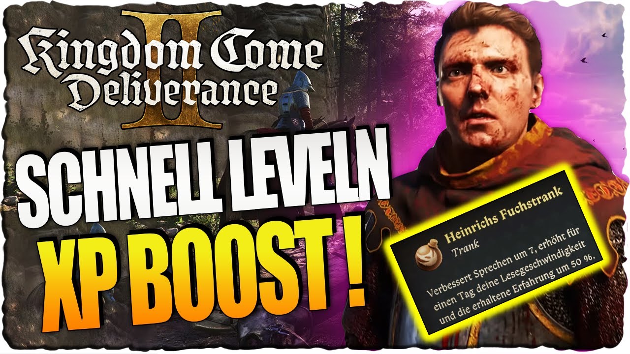 Alle Skills SCHNELL leveln mit dem Fuchstrank! (+50% XP) | Kingdom Come Deliverance 2 Guide Deutsch