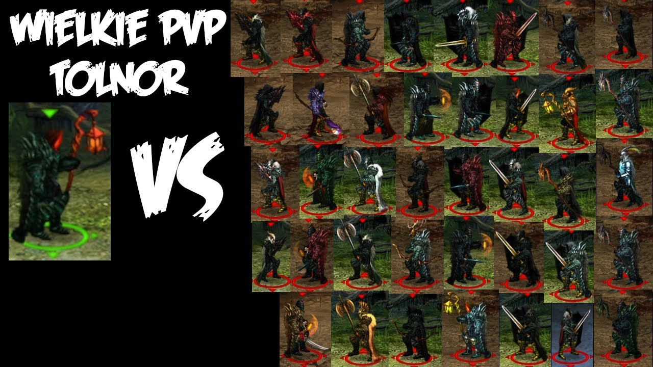 Taern - for fun PvP🤠,jedna walka z najlepszymi postaciami poszczególnych profesji na serwerze Tolnor