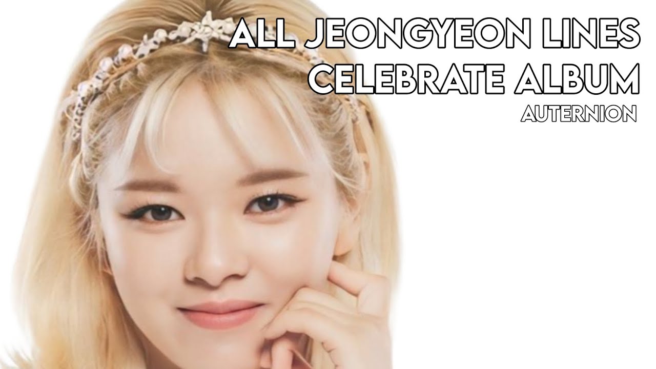 All Jeongyeon Lines - Celebrate Album