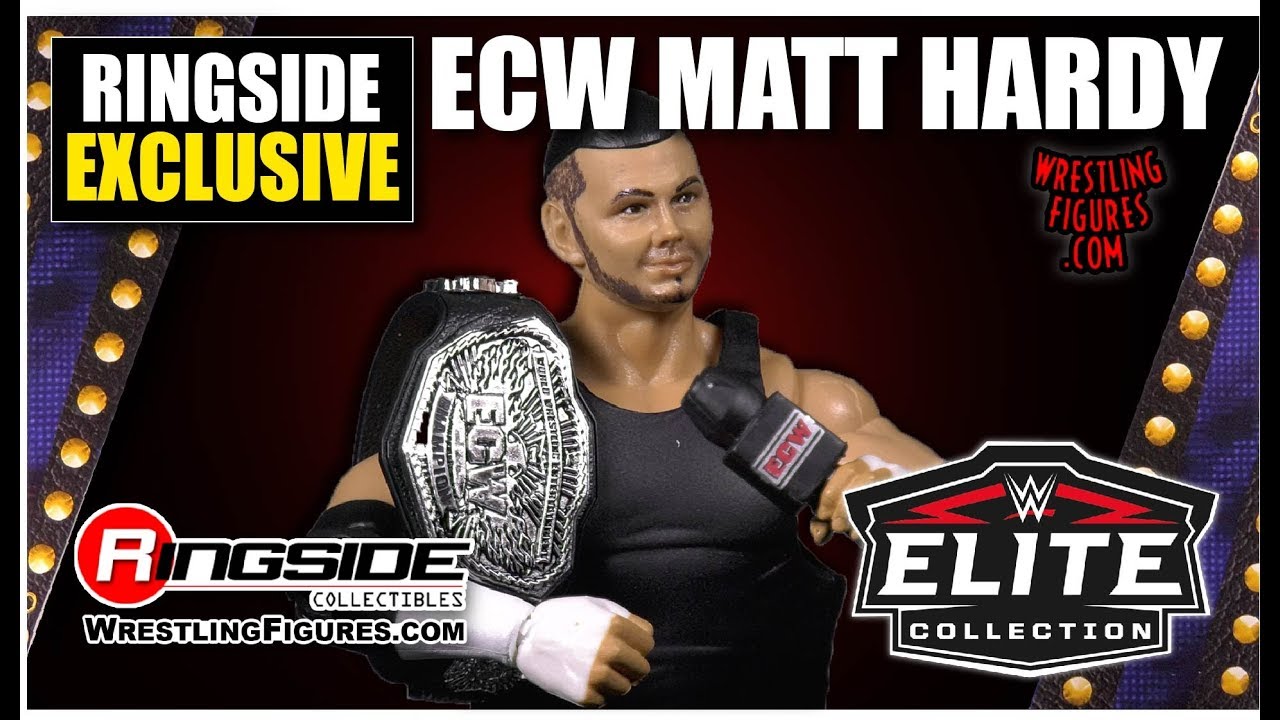 WWE FIGURE INSIDER:  ECW Matt Hardy - Mattel Elite Ringside Exclusive